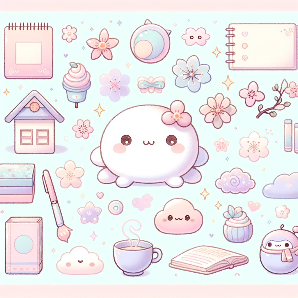 Illustration of mnemonics for Japanese learning