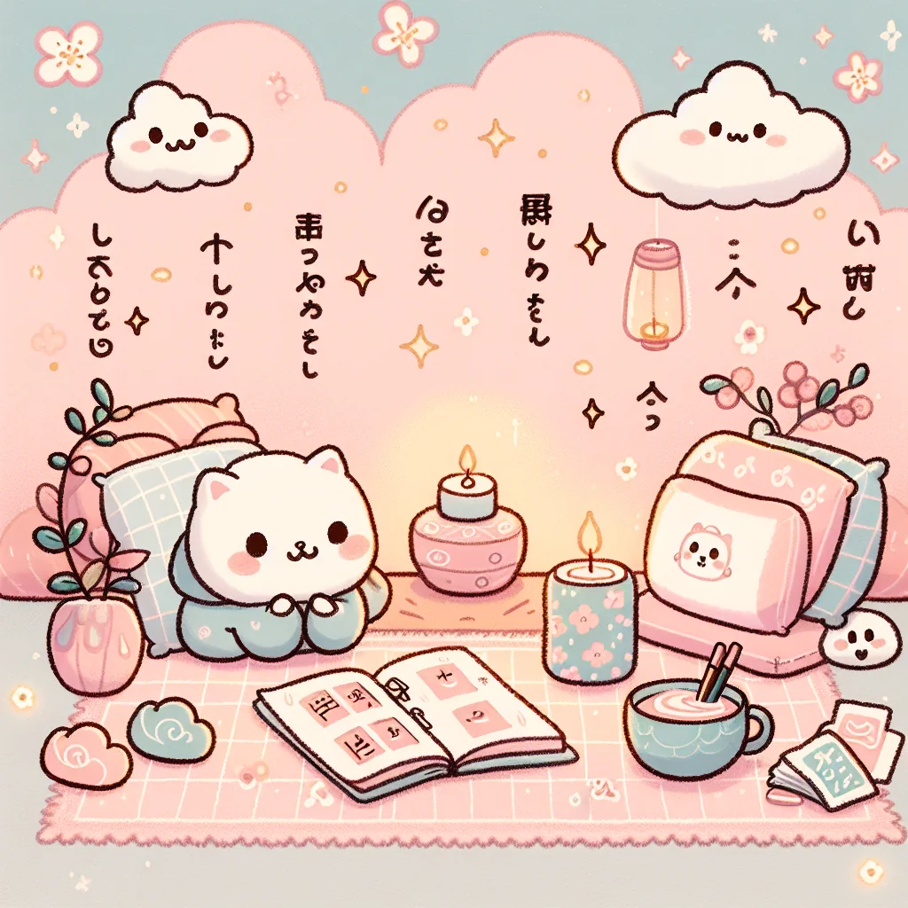 Person reading a simple Japanese text with Hiragana and Katakana