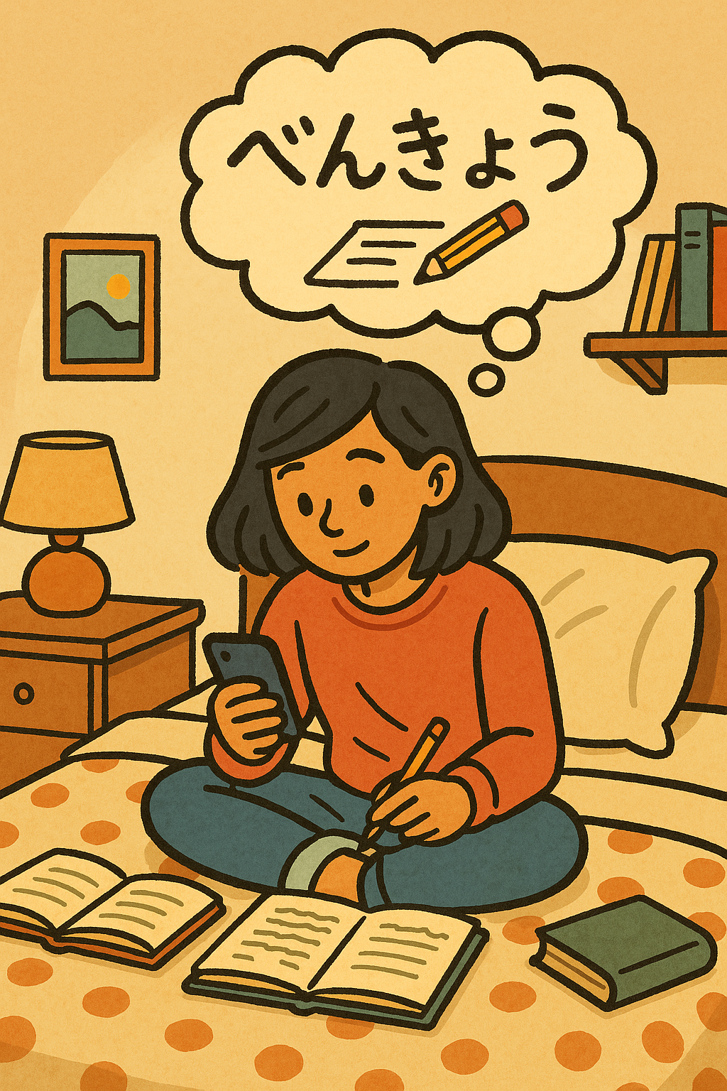 Diagram illustrating spaced repetition learning curve